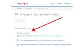 Развод через Госуслуги для пар без детей в Канцлер