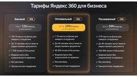 Яндекс 360: что входит в подписку в Канцлер