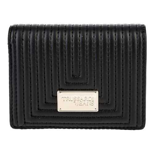 Портмоне женское Trussardi Jeans 75W00228-9Y099999 черное в Канцлер