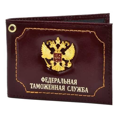 Обложка для удостоверения Федеральная таможенная служба Mashinokom ODD100 бордовая в Канцлер
