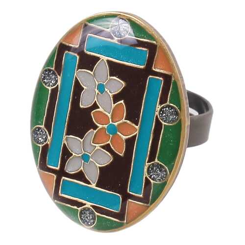 Кольцо женское Clara Bijoux K75806-6 оранжевое в Канцлер
