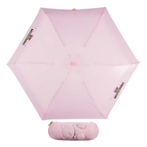 Зонт складной Moschino 8042-SMININ Shadow Bear Pink в Канцлер