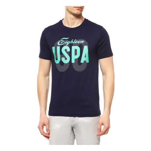 Футболка мужская U.S. POLO Assn. G081GL0110WESGAHE синяя XS в Канцлер