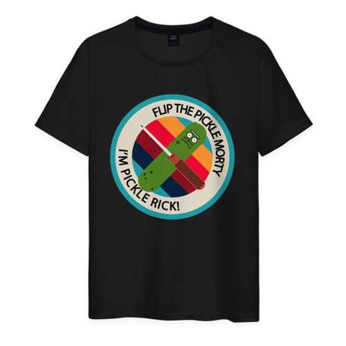 Футболка мужская ВсеМайки 1856969 черная XXXL в Канцлер