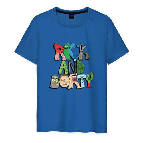 Футболка мужская ВсеМайки 1858277 синяя XXXL в Канцлер