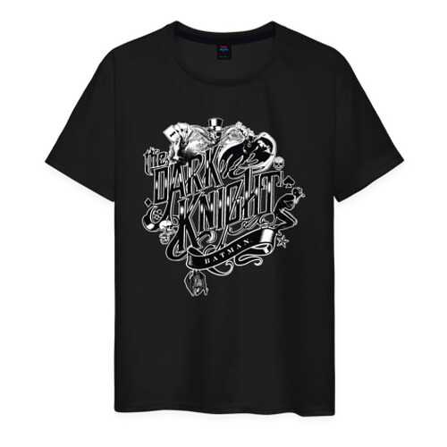 Футболка мужская ВсеМайки 1950193 черная XXXL в Канцлер