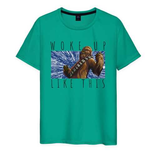 Футболка мужская ВсеМайки 1983939 зеленая XXXL в Канцлер