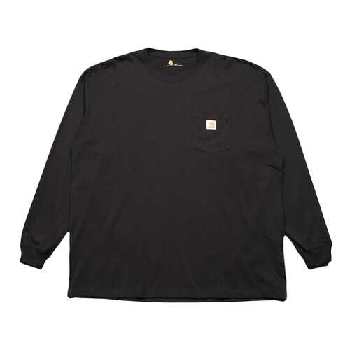 Лонгслив мужской CARHARTT K126BLK черный 2XL в Канцлер