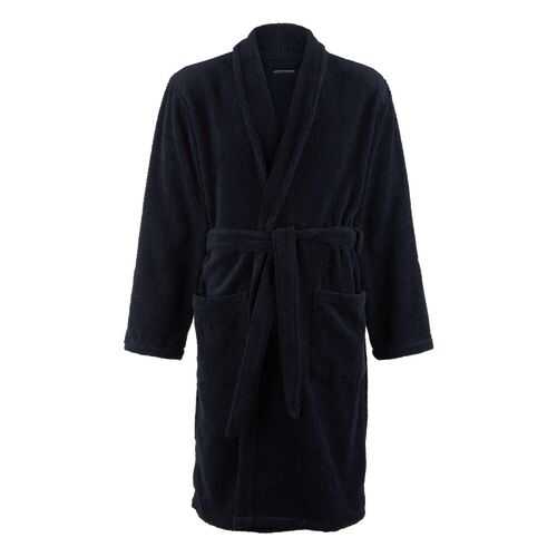 Домашний халат мужской Emporio Armani 111904 0P591 00135 синий L-XL IT в Канцлер