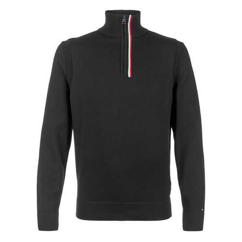 Джемпер мужской Tommy Hilfiger MW0MW12274 BDS черный 2XL в Канцлер