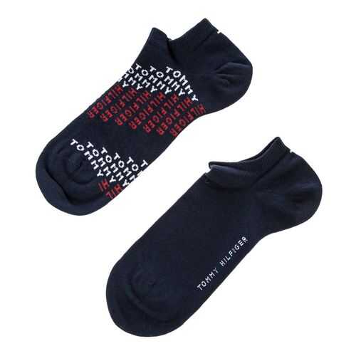 Набор носков мужских Tommy Hilfiger 320228001 синих 39-42 US в Канцлер
