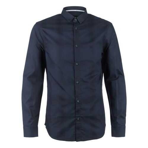 Рубашка мужская Armani Exchange 3HZC45 ZNEFZ 1510 синяя S в Канцлер