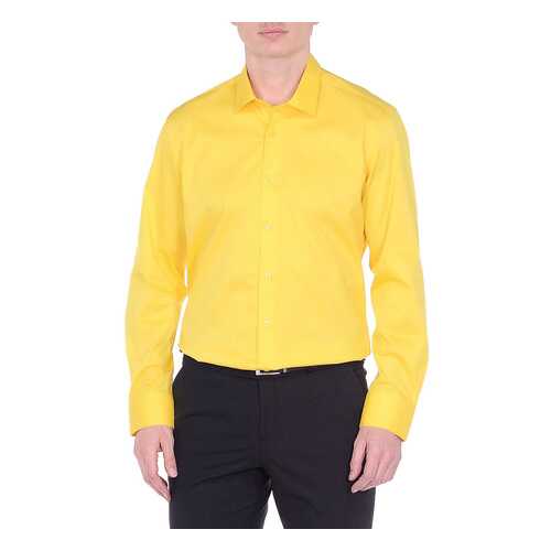 Рубашка мужская BAWER 1R00012-12 желтая S в Канцлер