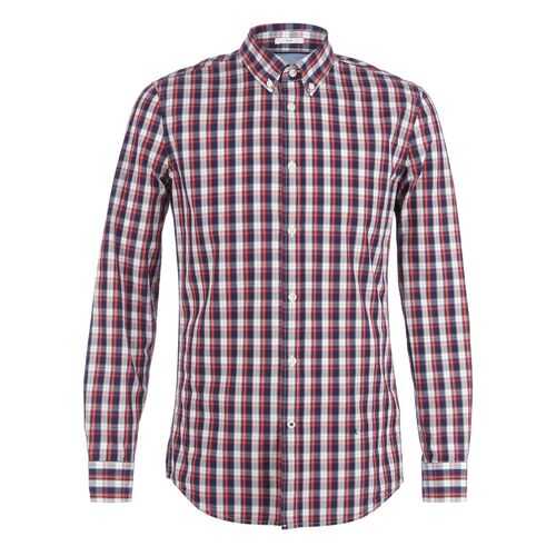 Рубашка мужская Pepe Jeans PM306161.0AA синяя XL в Канцлер