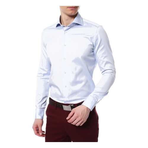 Сорочка мужская ROSSI RS0002 (BAG47A7U HC0103) голубая 40 IT в Канцлер