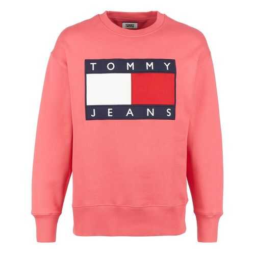 Свитшот мужской Tommy Jeans DM0DM07201 T1L розовый M в Канцлер