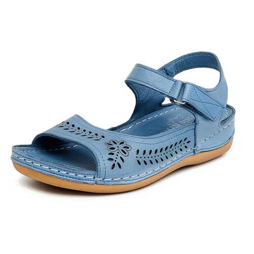 Босоножки женские Alessio Nesca Comfort 019060P0 голубые 40 RU в Канцлер