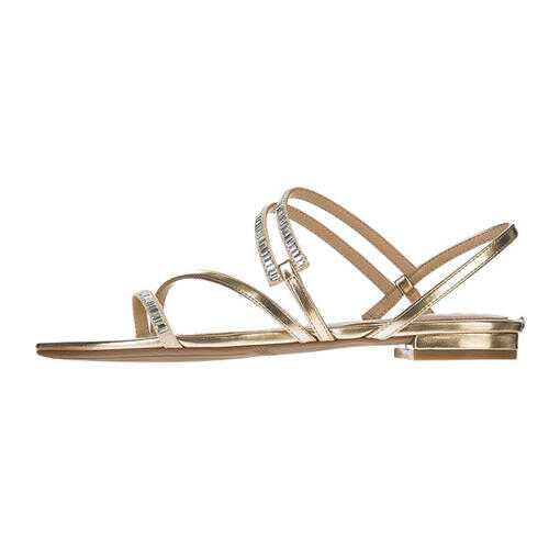 Сандалии женские Guess FL6RA2-LEL03 золотистые 37 US в Канцлер