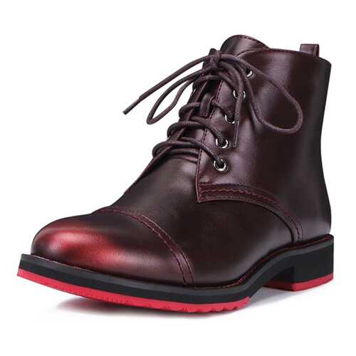 Ботинки женские T.Taccardi 25606110 красные 40 RU в Канцлер