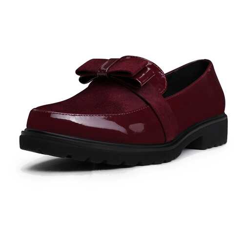 Лоферы женские T.Taccardi K0525LC-4A бордовые 36 RU в Канцлер