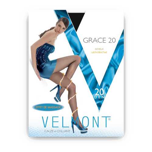 Колготки женские VELMONT VN GRACE 20 черные 2 (S) в Канцлер