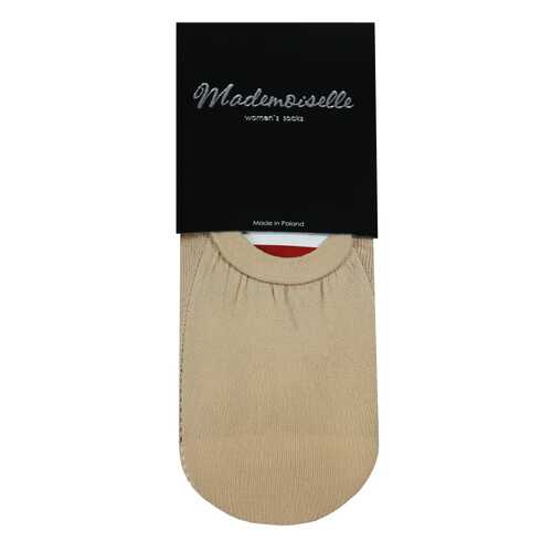 Комплект капроновых подследников женский Mademoiselle LS37 (2 p.) бежевый 36-38 в Канцлер