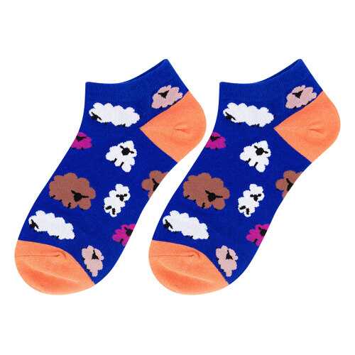 Носки женские Kawaii Factory Овечки синие 35-39 в Канцлер