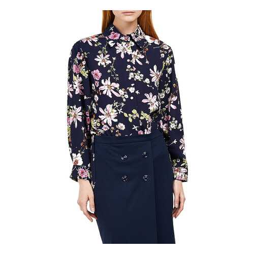 Рубашка женская Alina Assi 15-503-765-DARKBLUE-14 синяя XS в Канцлер