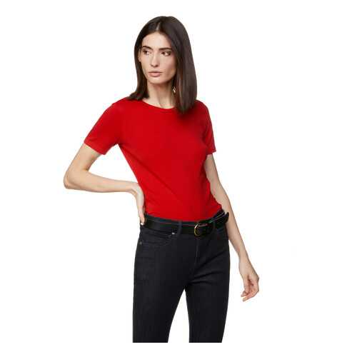 Футболка женская United Colors of Benetton CCC_3GA2E16A0 красная XS в Канцлер