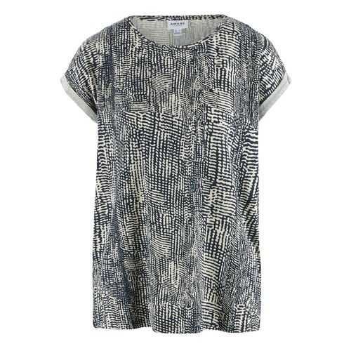 Футболка женская Vero Moda 10214302 синяя L в Канцлер