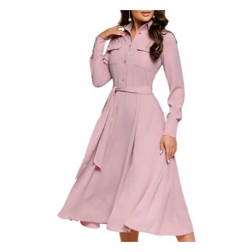 Платье женское D&M by 1001DRESS 0112001-01807SP розовое XS в Канцлер