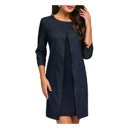 Платье женское D&M by 1001DRESS DM01038DT синее L в Канцлер