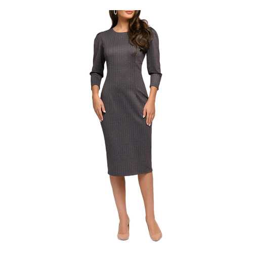 Платье женское D&M by 1001DRESS DM01653BR серое S в Канцлер