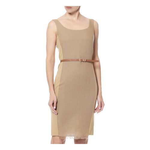 Платье женское Max Mara 16211352/06 бежевое 46 IT в Канцлер