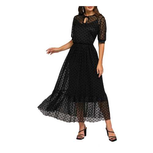 Вечернее платье женское D&M by 1001DRESS DM01734BK черное L в Канцлер